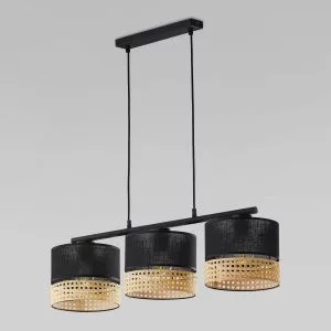 Подвесной светильник TK Lighting Paglia Black 6456