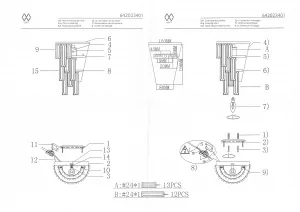 Настенный светильник MW-Light Аделард хром 642023401