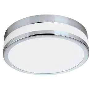 94998 Светодиодный настенно-потолочный светильник LED PALERMO, 11W (LED), Ø225, IP44, сталь, хром/сатиновое EGLO