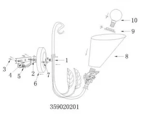 Настенный светильник MW-Light Колизей 359020201