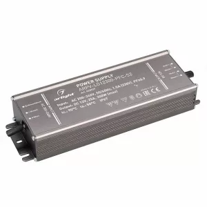 Блок питания ARPV-LG12300-PFC-S2 (12V, 25.0A, 300W) (Arlight, IP67 Металл, 5 лет) (022929)