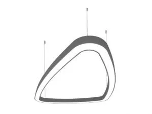 Светильник подвесной CYCLE TRIO P LED 1700/1400 4000K km 1101500240