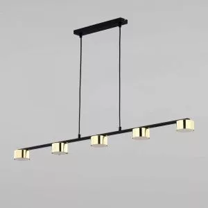 Подвесной светильник TK Lighting Dallas Gold Black 6092