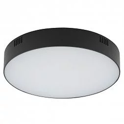 Потолочный cветильник Nowodvorski Lid Round Led Black 10408