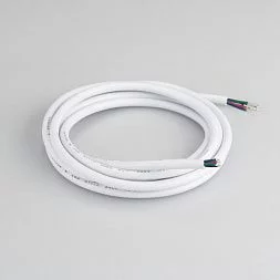 Провод питания ARL-MOONLIGHT-20AWG-4W-D6-CU-2000 White (Arlight, Закрытый)