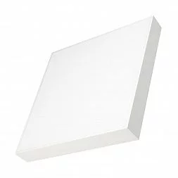 Светильник SP-QUADRO-S500x500-50W Warm3000 (WH, 120 deg, 230V) (Arlight, IP40 Металл, 3 года)