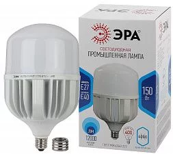 Лампа светодиодная ЭРА STD LED POWER T160-150W-4000-E27/E40 Е27 / Е40 150Вт колокол нейтральный белый свет