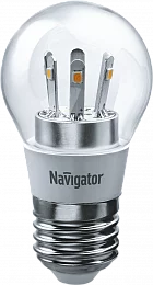 Лампа Navigator 71 295 NLL-G45-5-230-2.7K-E27-CL