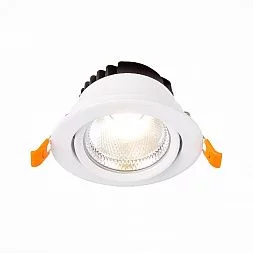 Св-к встр. Белый LED 1*24W 3000K 1 800Lm Ra80 36° IP20 D138xH88 220-240V Встраиваемые светильники ST211.538.24.36