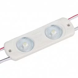 Модуль герметичный CRAFT-2835-2-12V White 170deg (56х17,5mm, 0.8W, IP67) (Arlight, Закрытый)