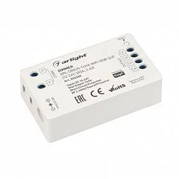 Диммер ARL-SIRIUS-TUYA-WIFI-RGB-SUF (12-24V, 3x5A, 2.4G) (Arlight, IP20 Пластик, 3 года)