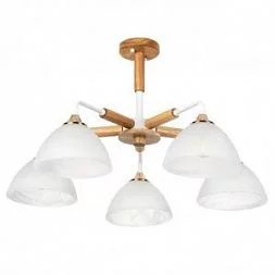 Потолочная люстра Arte Lamp MATTHEW Коричневый A5032PL-5BR