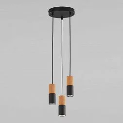 Подвесной светильник TK Lighting Elit Black Wood 6310