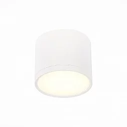 Светильник потолочный Белый LED 1*9W 3000K 702Lm Ra>80 120° IP20 D88xH75 170-240V Накладные светильники ST113.532.09