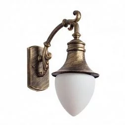 Уличный настенный светильник Arte Lamp VIENNA Коричневый A1317AL-1BN