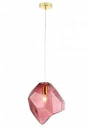 Светильник подвесной Crystal Lux NUESTRO SP1 GOLD/PINK