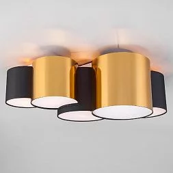 Потолочный светильник TK Lighting Mona Black / Gold 3447