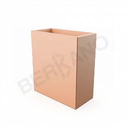 Кашпо Cubric 90*80 DB Terracotta