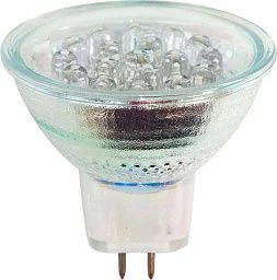 Лампа светодиодная, 18LED(2W) 230V G5.3 4000K, JCDR-18LED