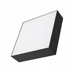 Светильник SP-QUADRO-S220x220-27W Warm3000 (BK, 120 deg, 230V) (Arlight, IP40 Металл, 3 года)