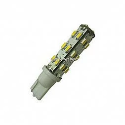 Автолампа ARL-T10-27N White (10-30V, 27 LED 3014) (ANR, Открытый)