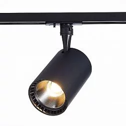 Светильник трек. Черный LED 1*15W 3000K 1 350Lm Ra?80 24° IP20 L118xW78xH174 100-240V Однофазная трековая система ST351.436.15.24