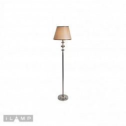 Торшер iLamp Brooklyn F2401-1 Nickel