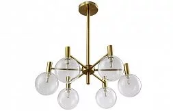 Люстра Crystal Lux ANDRES SP6 BRONZE/TRANSPARENTE