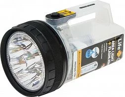 Фонарь 17+4 Leds черный 4*АA, TL10