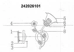 Настенный светильник MW-Light Восторг белый 242026101