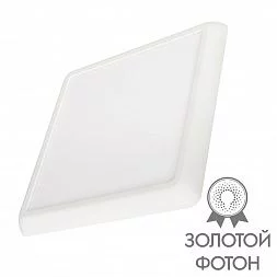 Светильник CL-FIOKK-S300x300-25W Day4000-MIX (WH, 120 deg, 230V) (Arlight, IP44 Пластик, 3 года)