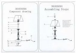 Настольный светильник MW-Light Свеча белый 301039501